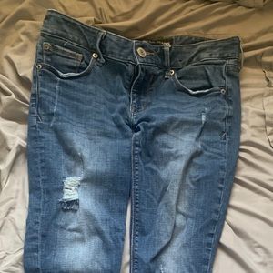 Ripped jeans from express